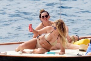 Wonderful Ashley Benson Bikini Pictures from a Boat (Featuring Other Hot Women)