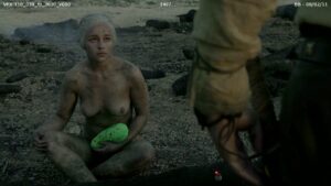 Naked Emilia Clarke Looks Extremely Vulnerable and Fuckable