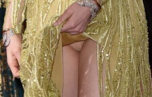Gorgeous Actress Emma Stone Flashing Her Panties at the Oscars