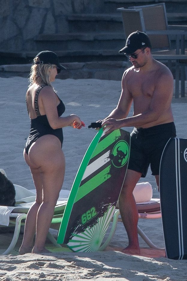Bebe Rexha Showed Off Her Fat Ass On The Beach